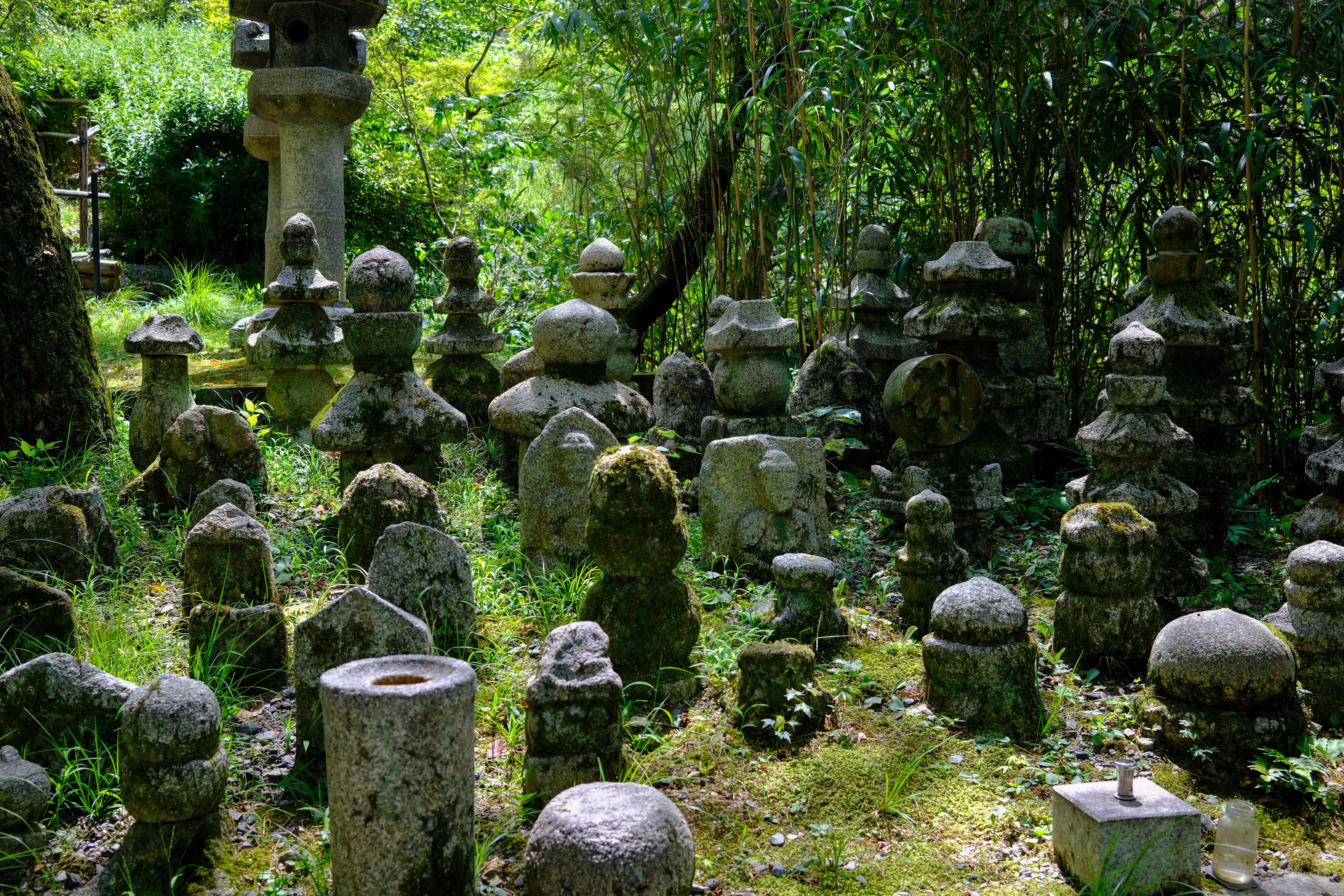Stone statues